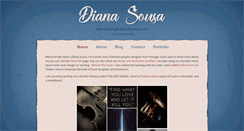 Desktop Screenshot of dianasousa.com
