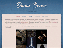 Tablet Screenshot of dianasousa.com